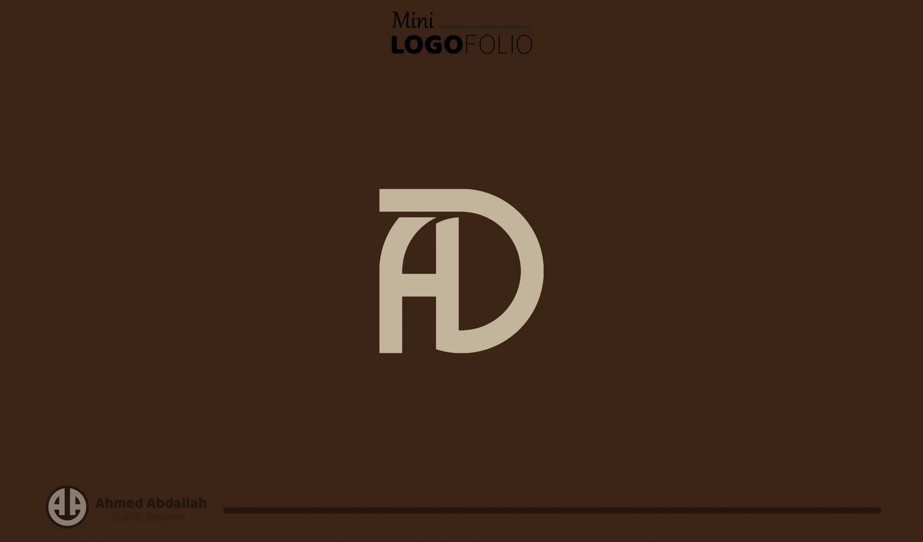 تصميم شعار حرفي إحترافي