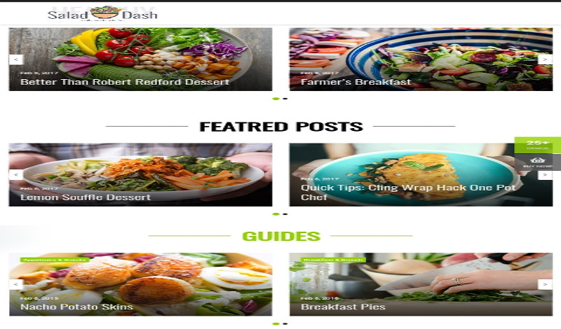 قالب جنة الأصلي للووردبريس