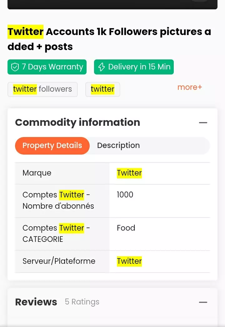 حساب تويتر مفعل للبيع ب 25$ فقط