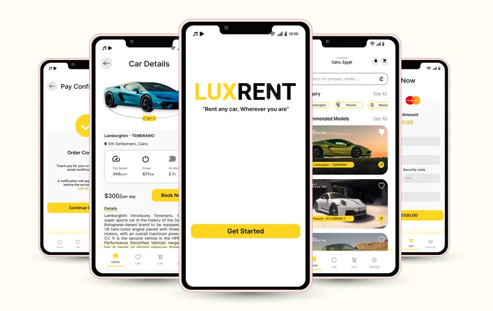 تصميم تجربة وواجهة مستخدم لتطبيقات الموبايل ومواقع الويب