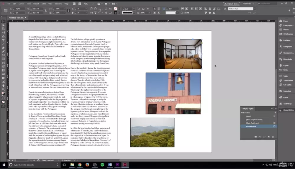 "تصميم احترافي للكتب والمجلات باستخدام Adobe InDesign"