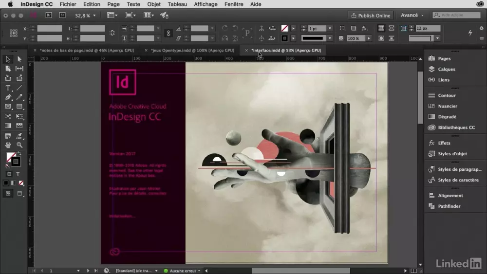 "تصميم احترافي للكتب والمجلات باستخدام Adobe InDesign"
