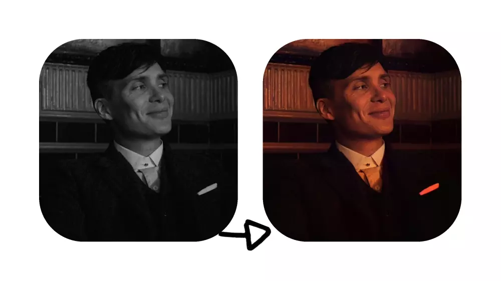 سأقوم بتحويل صورك من ابيض و اسود الي ألوان 5 صور