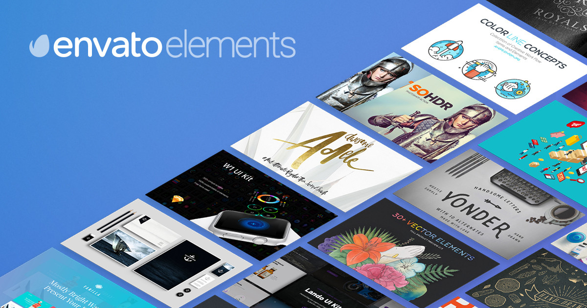 حزم موقع Envato Elements للبريمير برو وأفتر إفكت