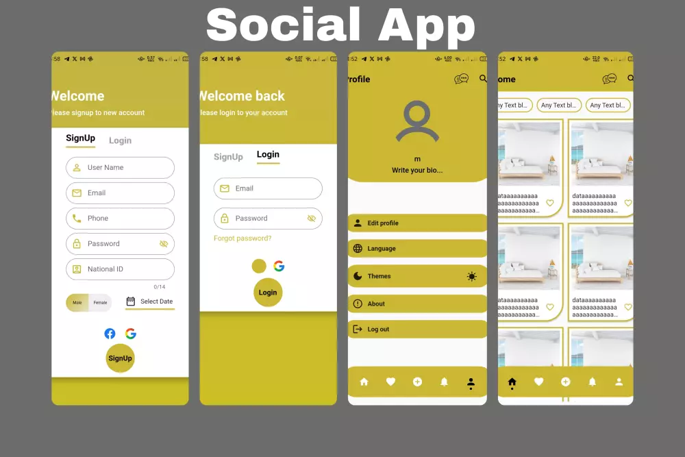 تطوير برنامج كامل بواسطة فلاتر  flutter