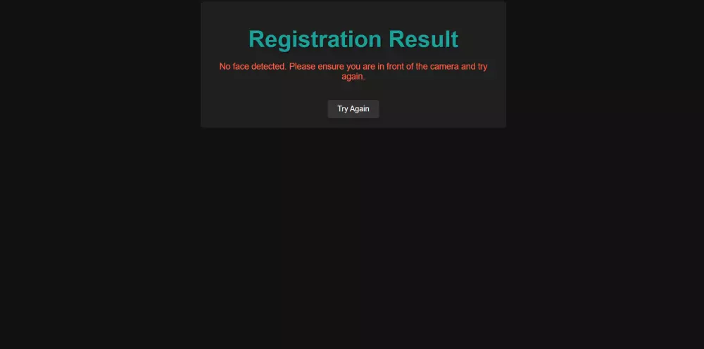 تسجيل الدخول للوجه مع تكامل قاعدة البيانات في الوقت الفعلي