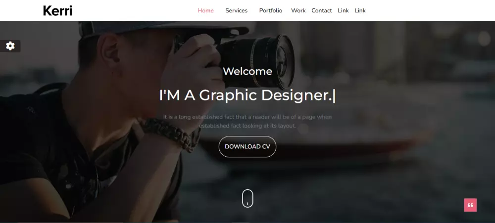 انشاء موقع و صفحة هبوط متوافقه مع جميع الشاشات