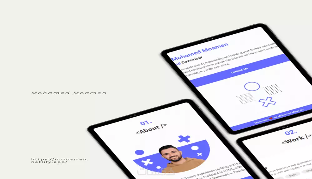 انشاء موقع و صفحة هبوط متوافقه مع جميع الشاشات