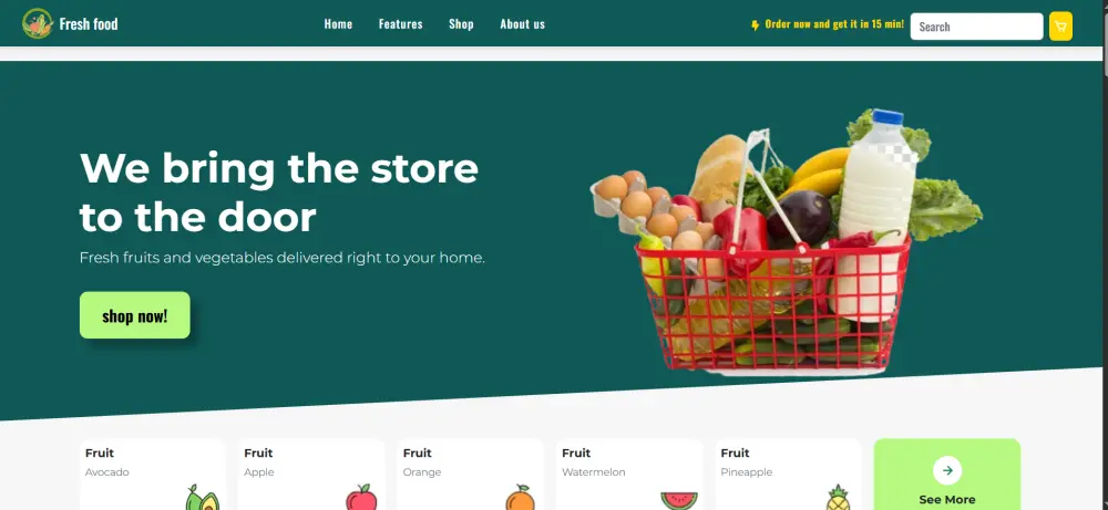 تصميم وتطوير واجهات مواقع إلكترونية متجاوبة وجذابة