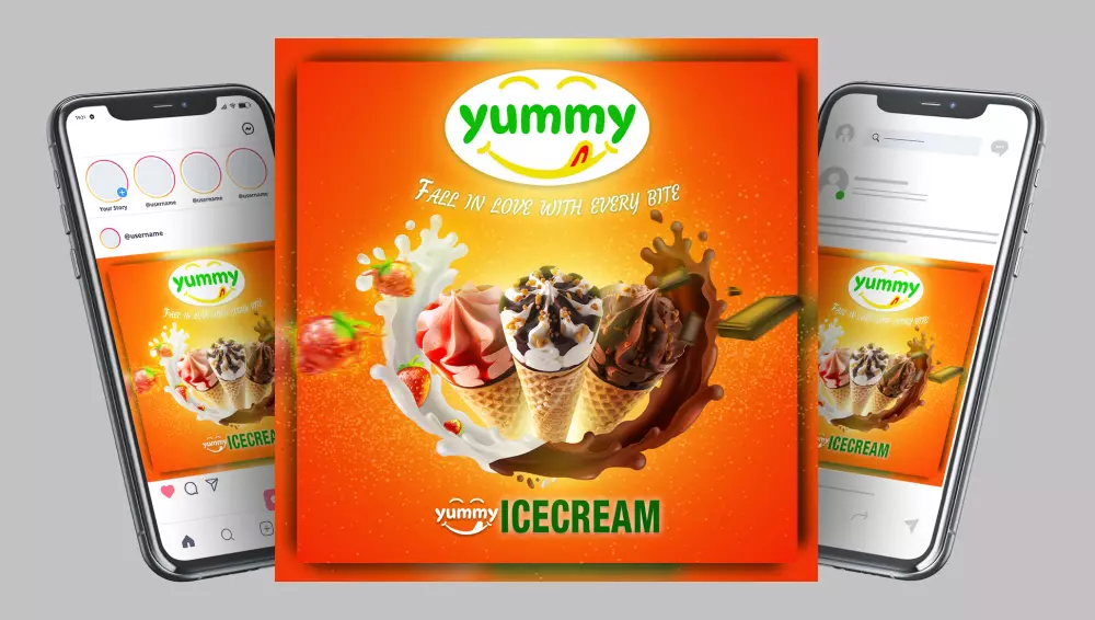 تصميم خاص بالسوشيال ميديا بطريقة إبداعية وبشكلٍ جديد