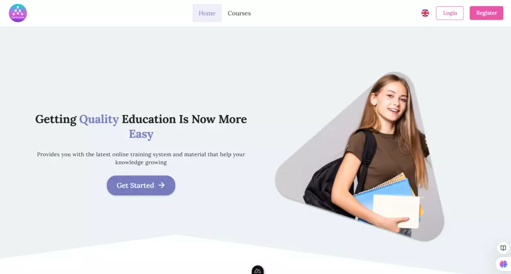 انشاء منصة تعليمية الكترونية للتعلم عن بعد