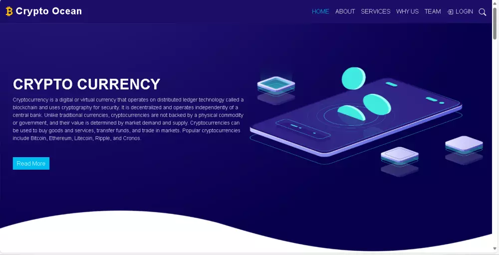 تصميم وبناء موقع الكتروني متجاوب بـاستخدام  HTML , CSS, Javascript