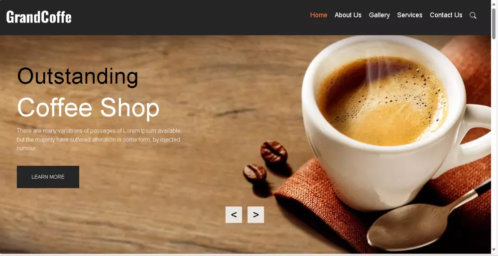 تصميم وبناء موقع الكتروني متجاوب بـاستخدام  HTML , CSS, Javascript