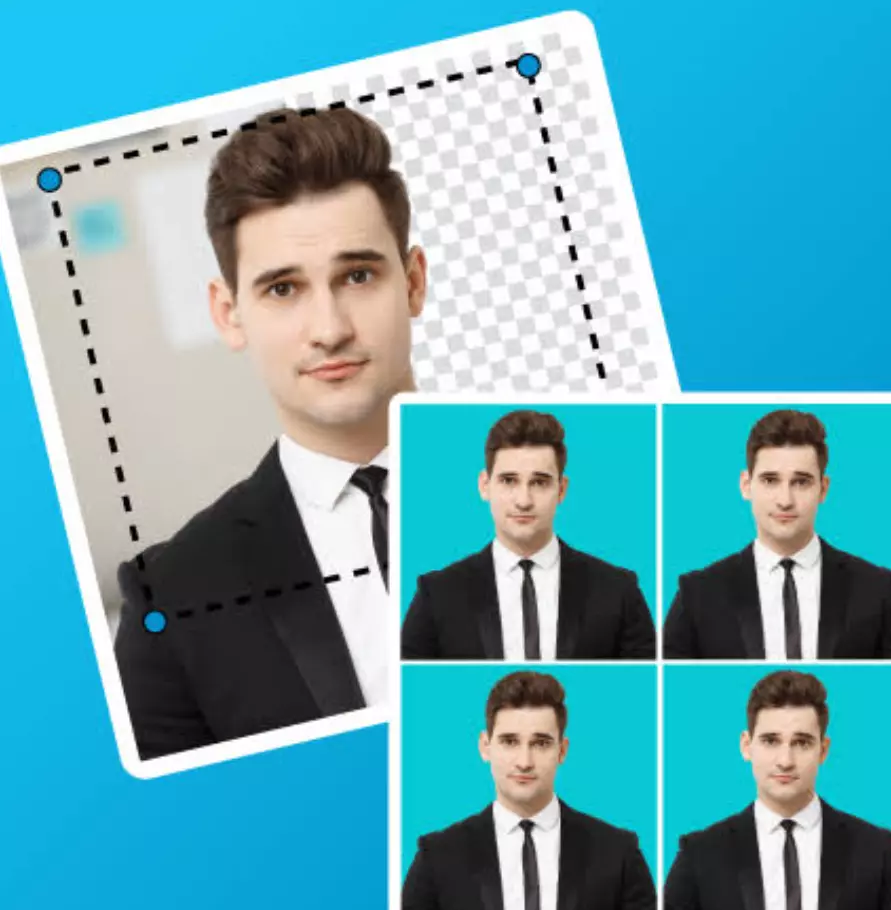 اعمل صورة جواز سفرك/  إزالة خلفية صورتك الشخصية