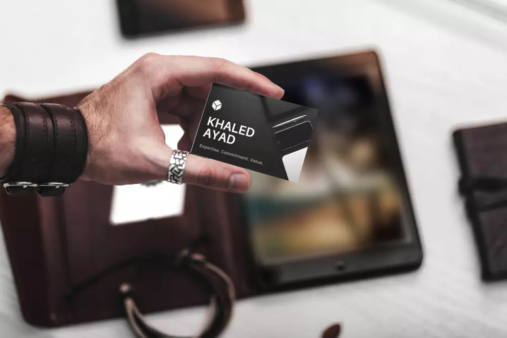 تصميم بطاقات الأعمال الاحترافية BUSINESS CARD