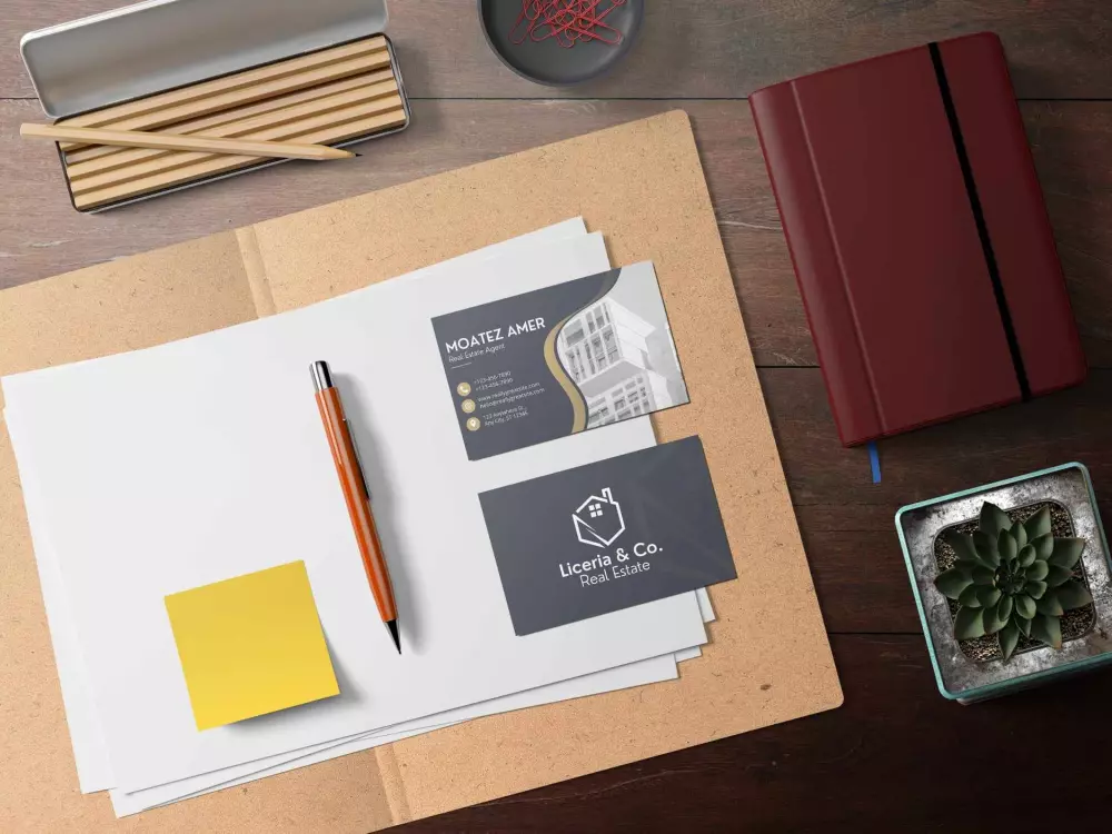 تصميم بطاقات الأعمال الاحترافية BUSINESS CARD