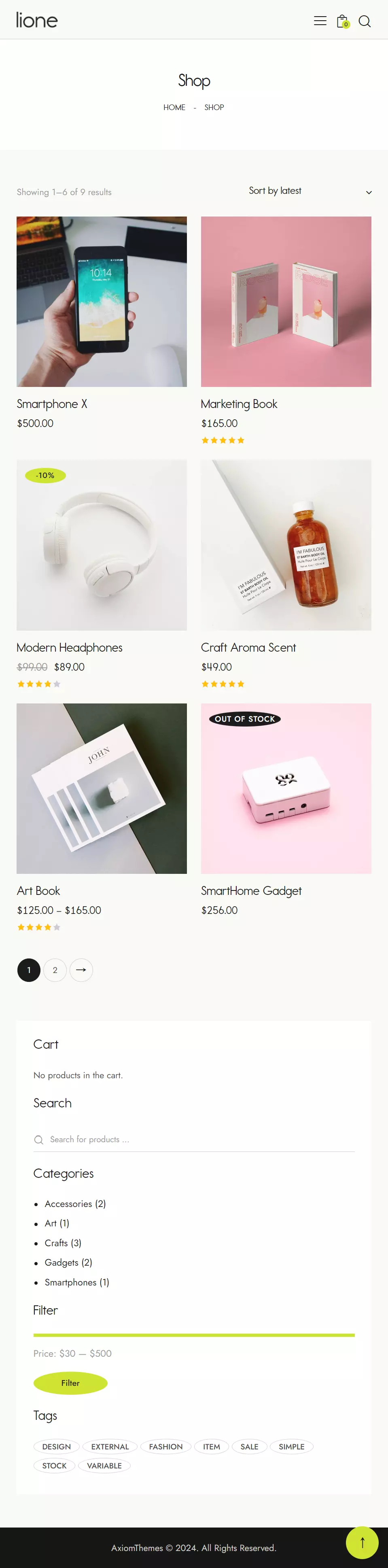 بناء متجر الكتروني