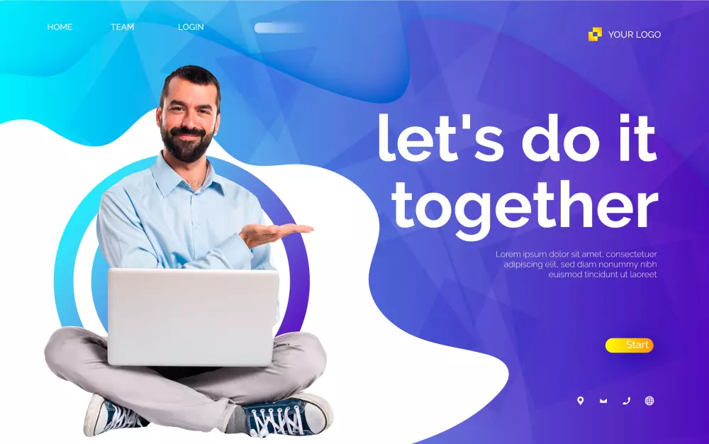 تصميم صفحة هبوط مناسبة لمشروعك (Landing Page)