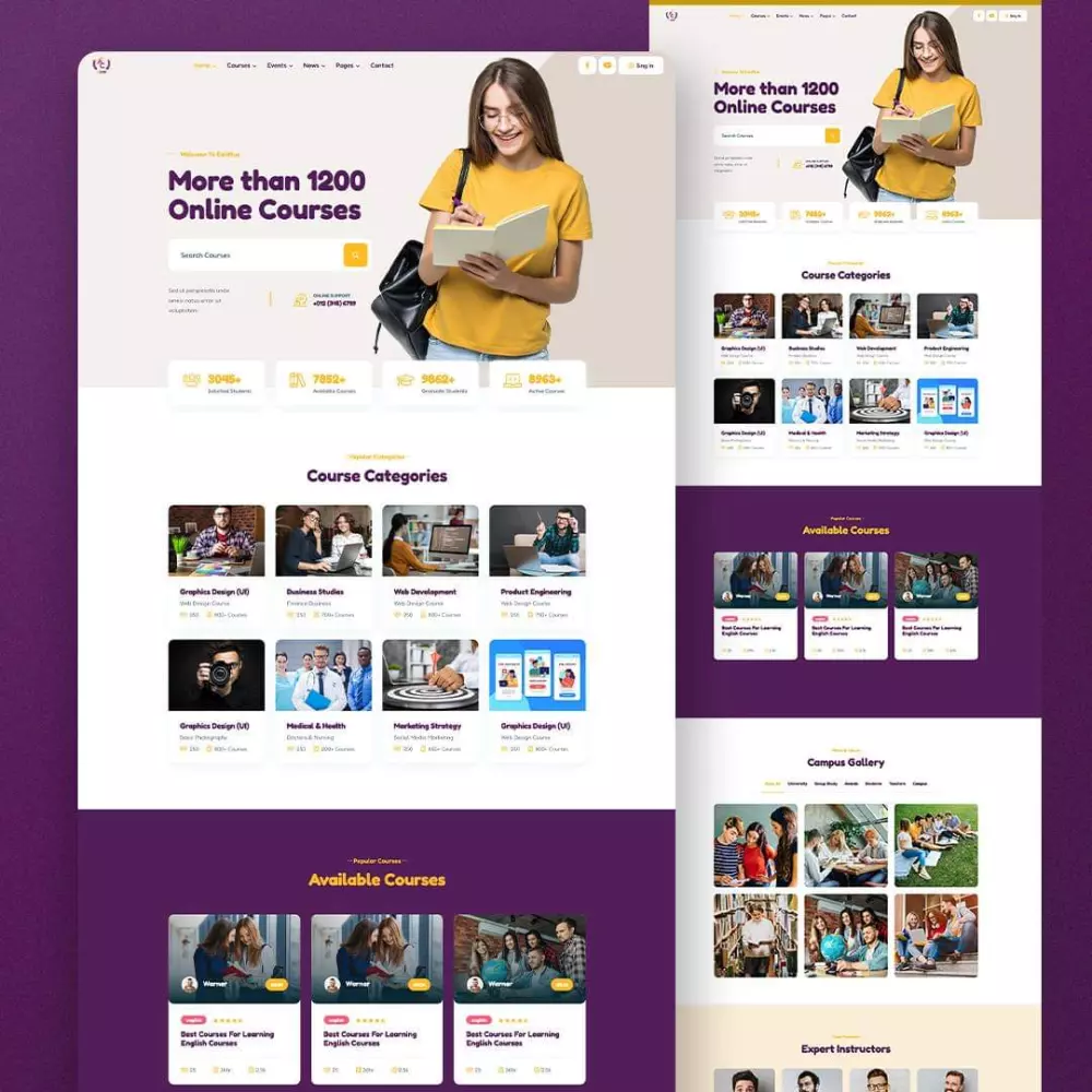 تصميم وتطوير صفحات الويب المتجاوبه مع كل الشاشات