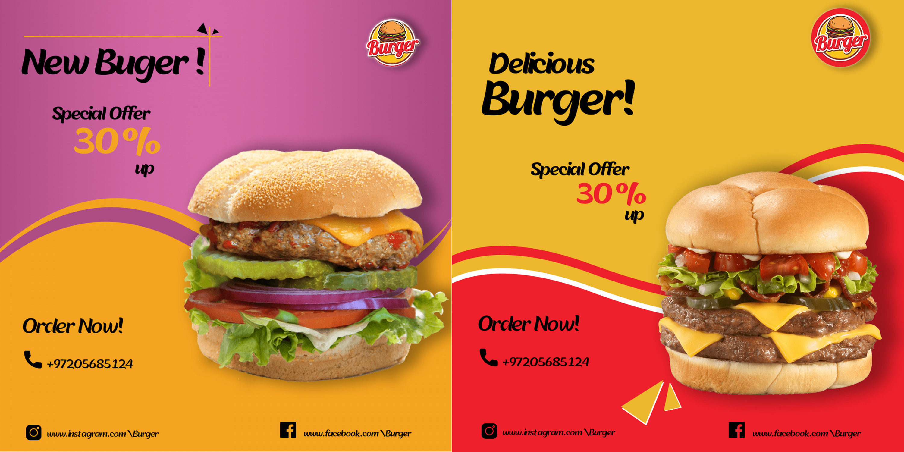 تصاميم سوشيال ميديا مميزة واحترافية