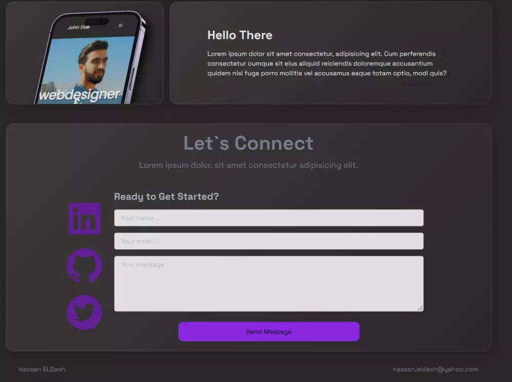 أبرز أفضل نسخك مع خدمة تصميم موقع شخصي أو سيرة ذاتية احترافية