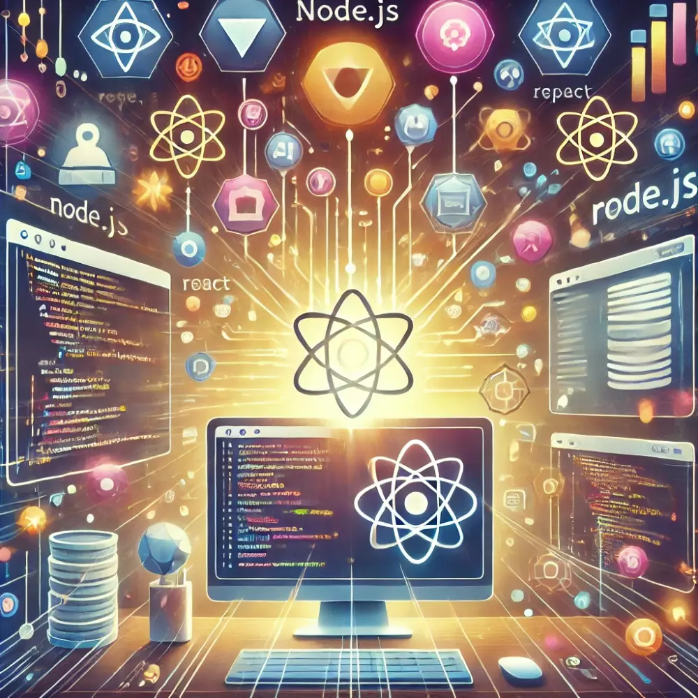 خدمة تطوير تطبيقات فول ستاك باستخدام React وNode