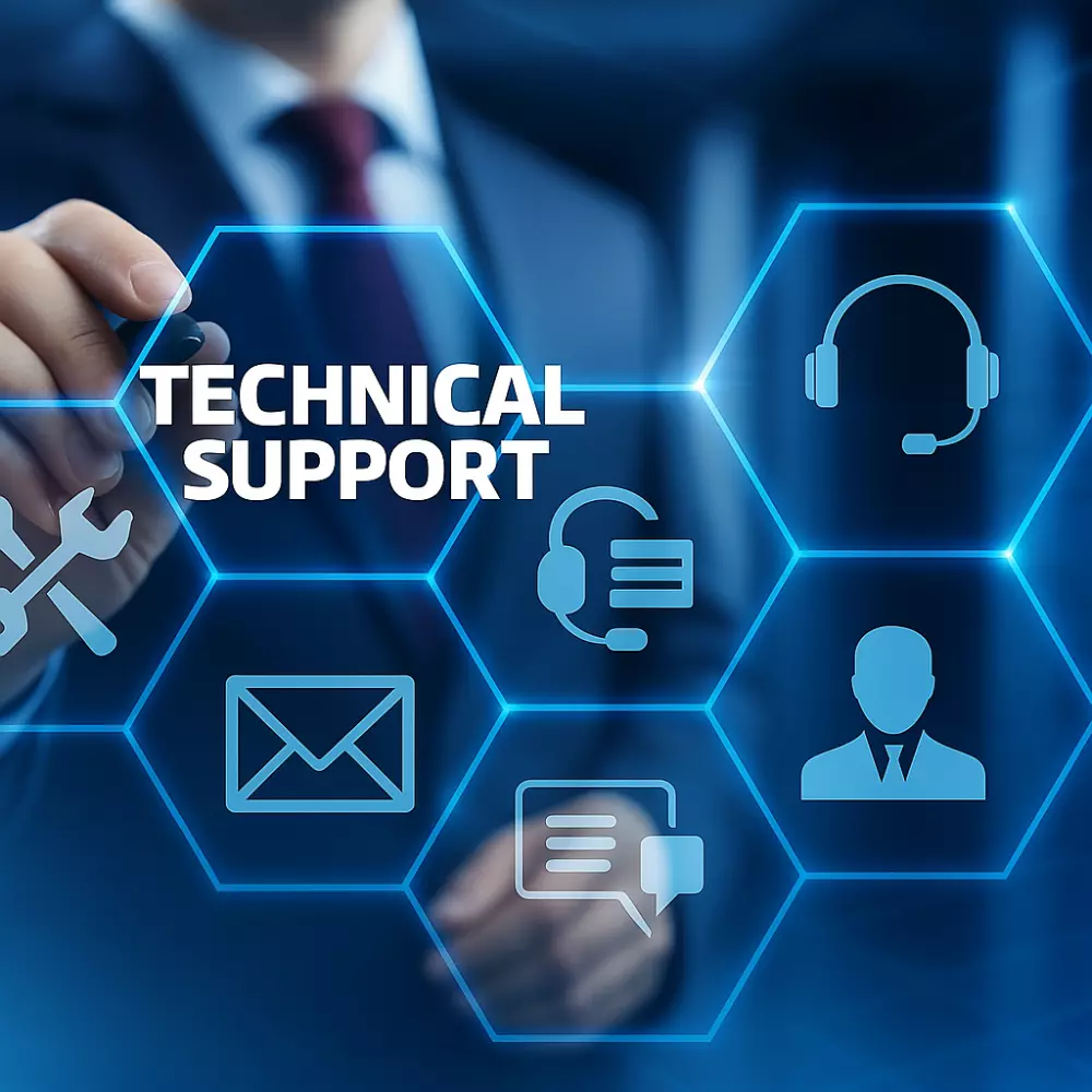 خدمة الدعم الفني للعملاء