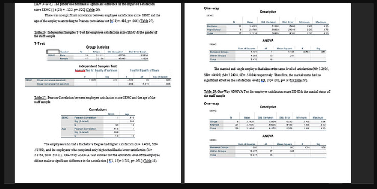تحليل البيانات/ تحليل إحصائي باستخدام Excel أو Python
