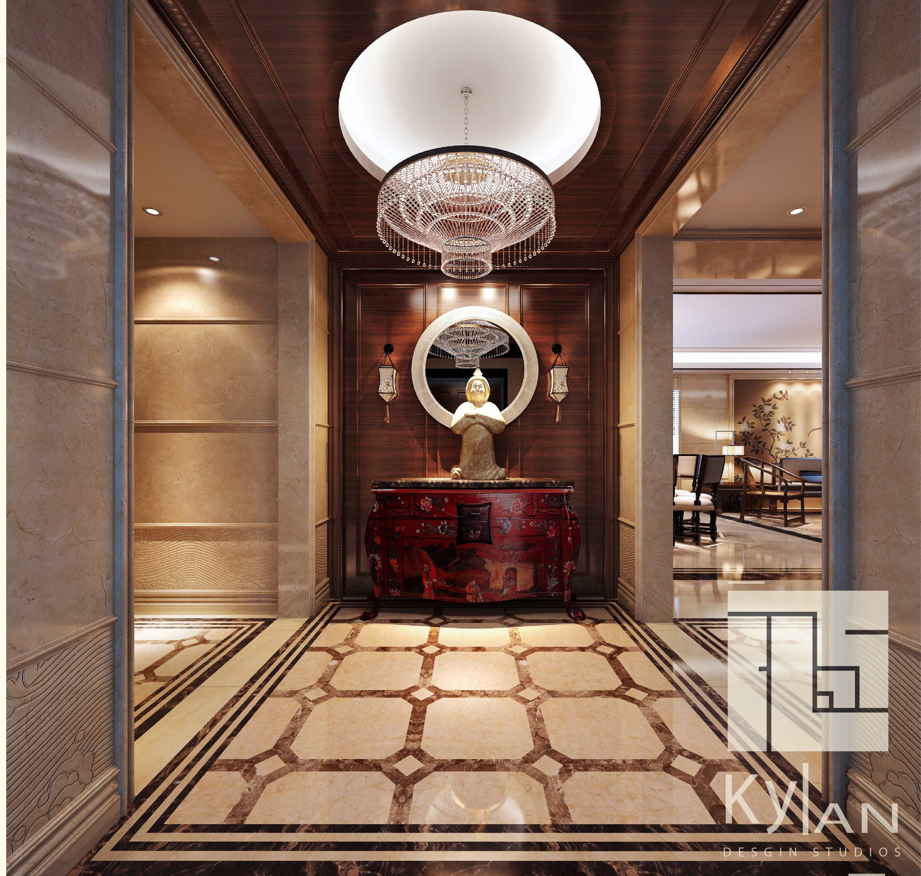 تصميم داخلي و خارجي بدقة عالية