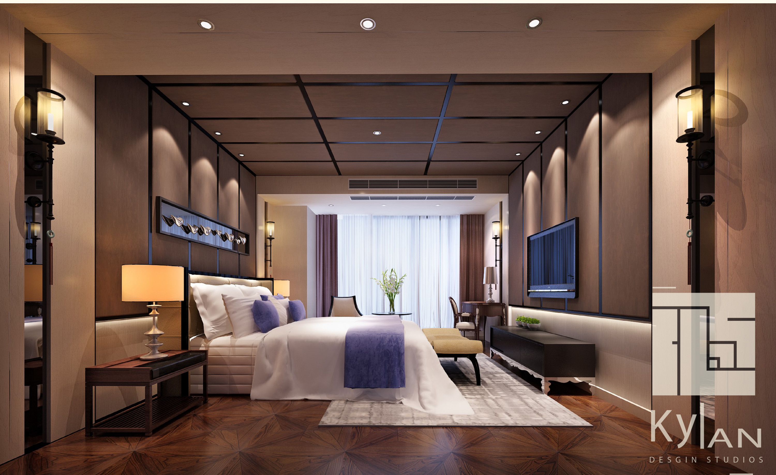 تصميم داخلي و خارجي بدقة عالية