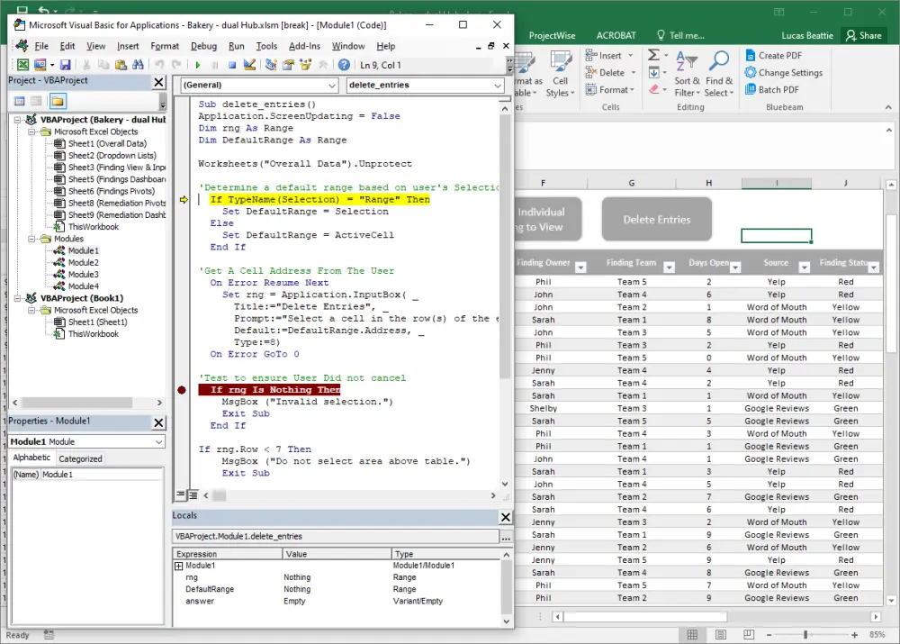 برمجة Excel أتمتة المهام وإنشاء التقارير باستخدام VBA