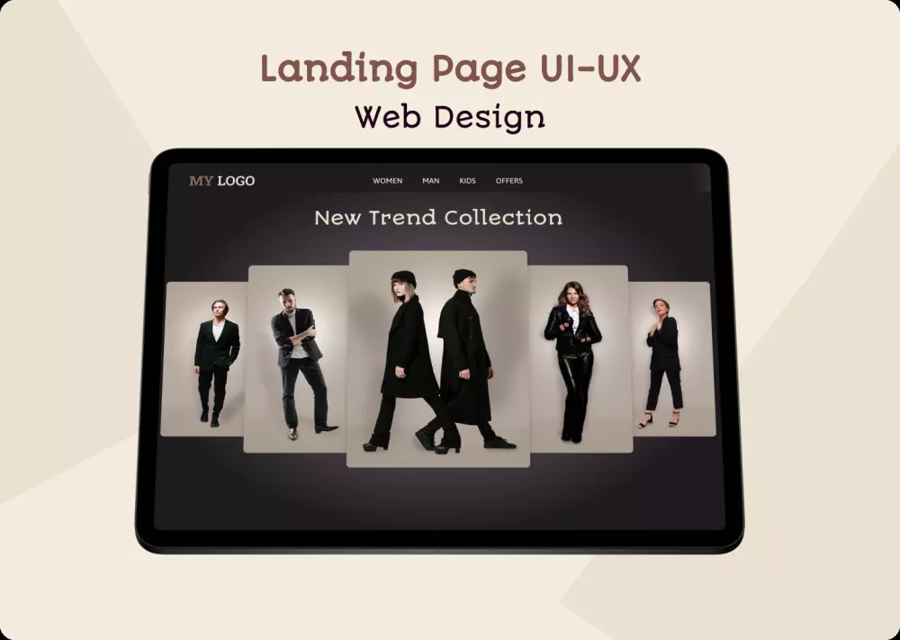 تصميم واجهة مستخدم لموقع Ui /UX Website