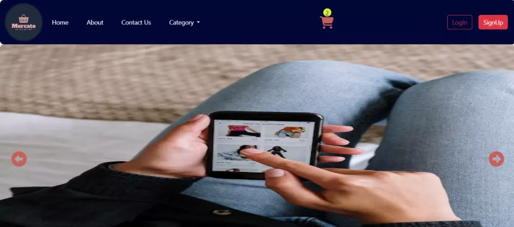 تصميم واجهة موقع الكتروني