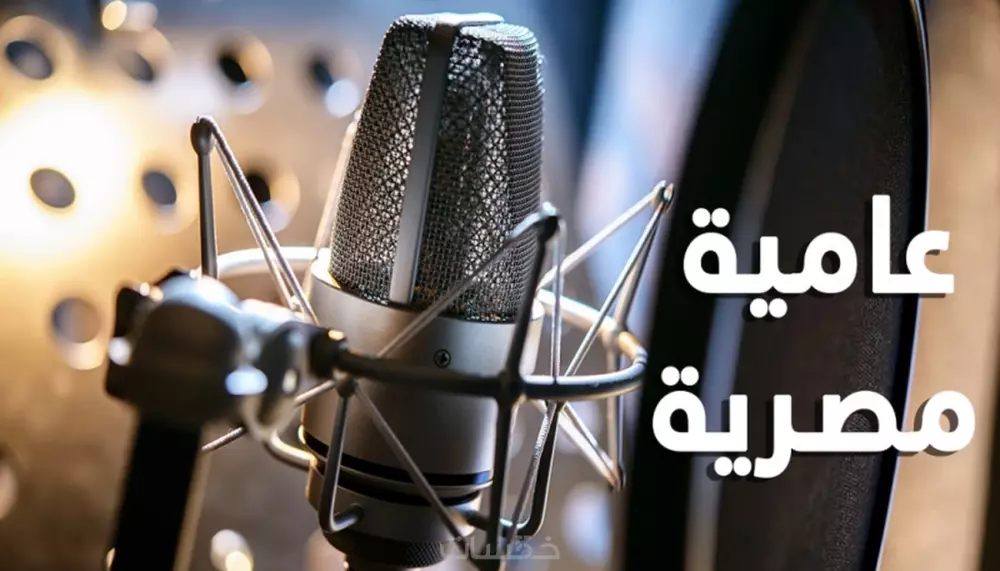 التعليق الصوتي باللغة المصرية العامية