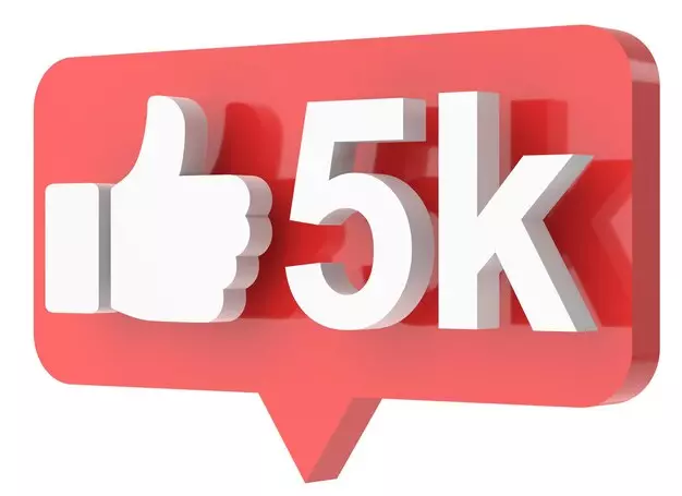 زيادة 5 آلاف متابع لصفحات فيس بوك