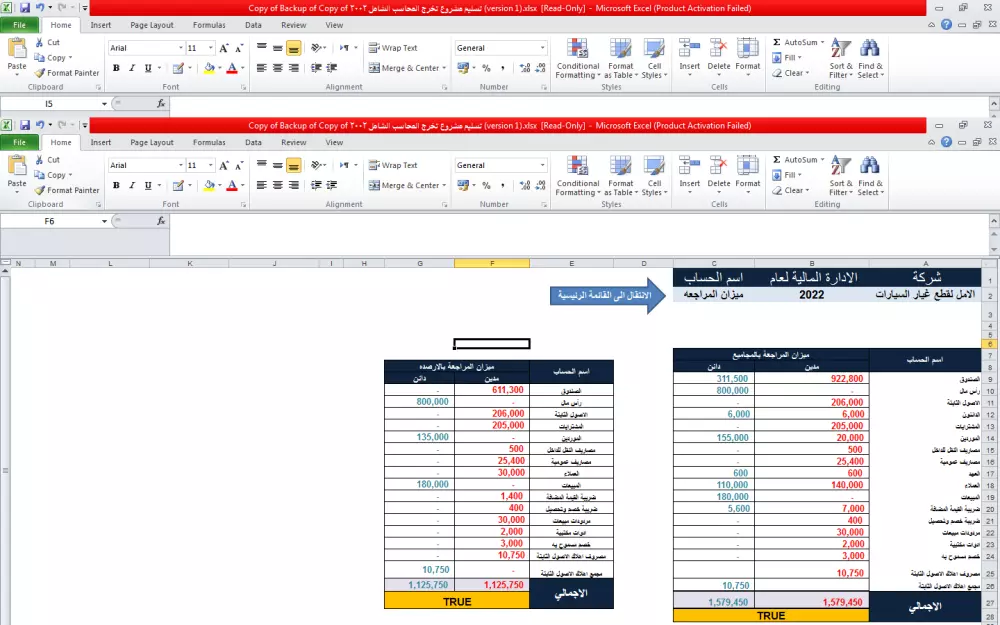 اعداد القوائم المالية وفقاً لمعايير المحاسبة وإعداد التقارير وإعداد الفواتير الالكترونية