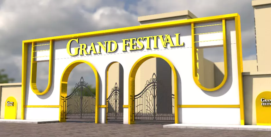 تصميم واجهات خارجية 3d للمحلات والانشطة التجارية