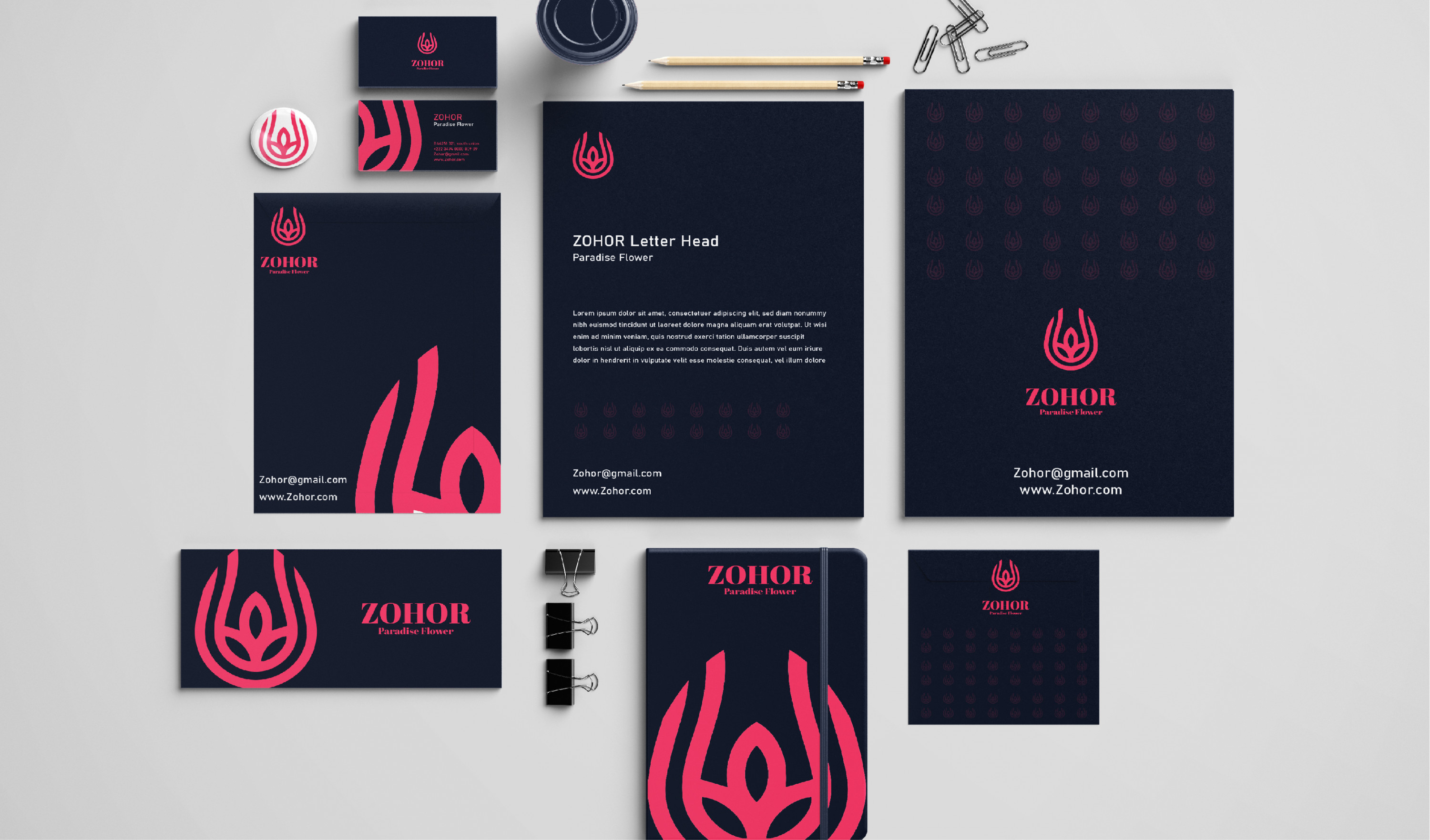 تصميم هوية بصرية لمشروعك او شركتك