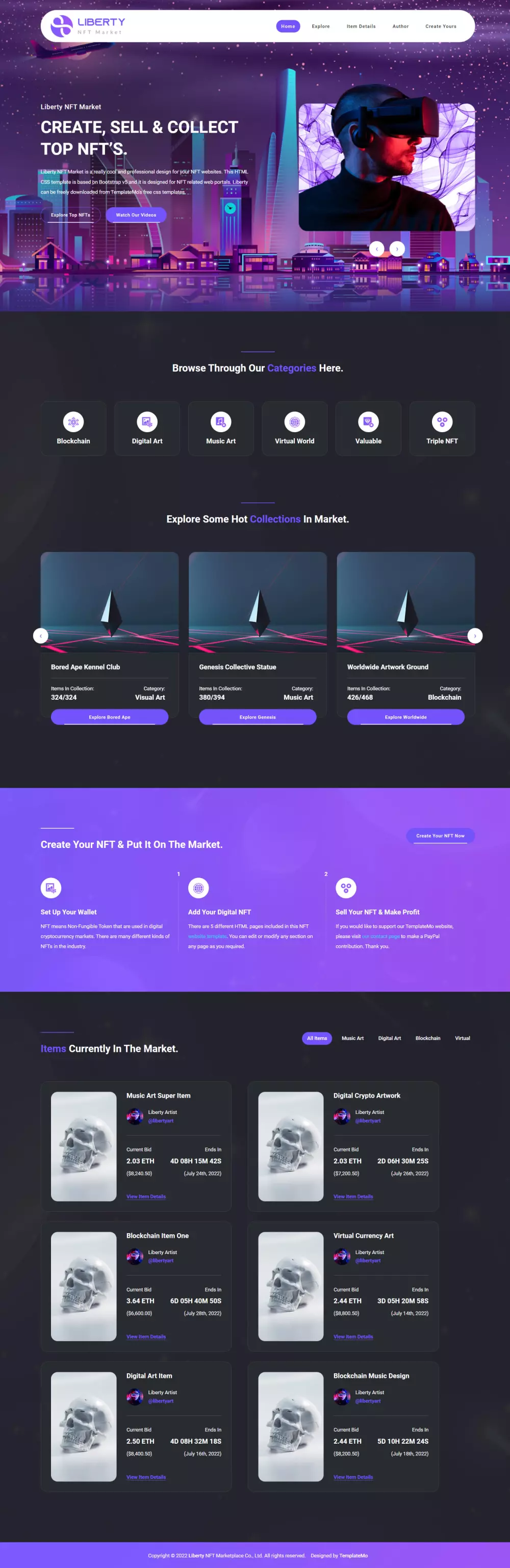 انشاء موقع تعريفى مميز