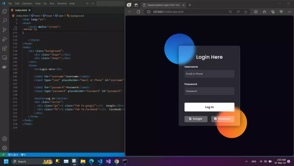 أرسال بيانات الform من الlanding page الي Google Sheet