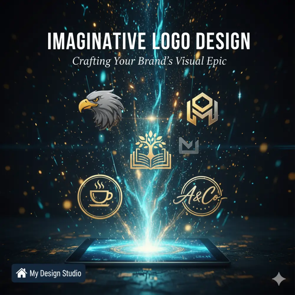 تصميم شعار احترافي فريد يروي قصة علامتك التجارية