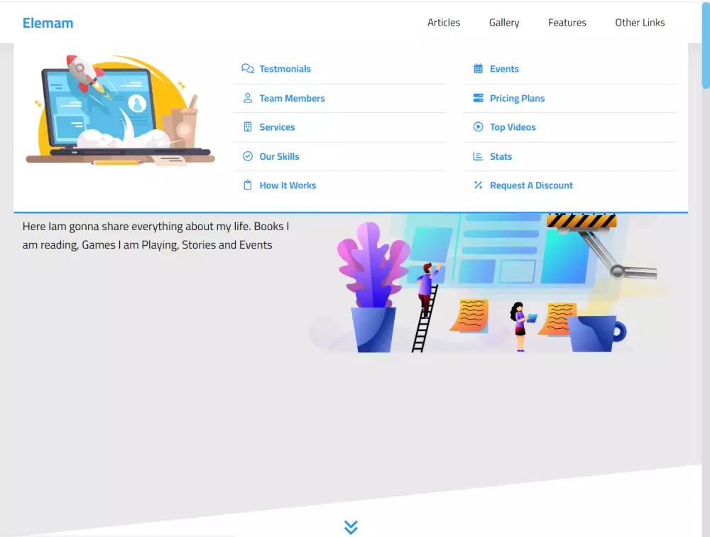 تحويل  Figma PSD XD لموقع متجاوب عربى, انجليزى html CSS js