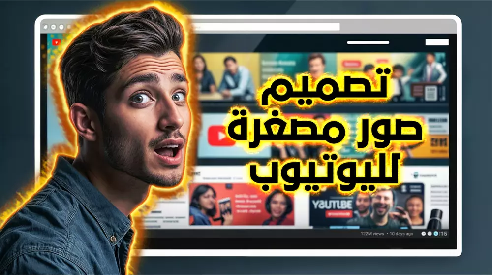 تصميم صور مصغرة لليوتيوب بشكل احترافي وجذاب
