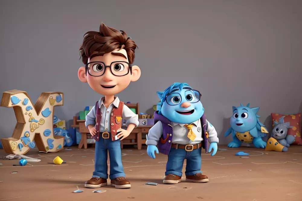 تصميم شخصيات 3d بالذكاء الاصطناعي