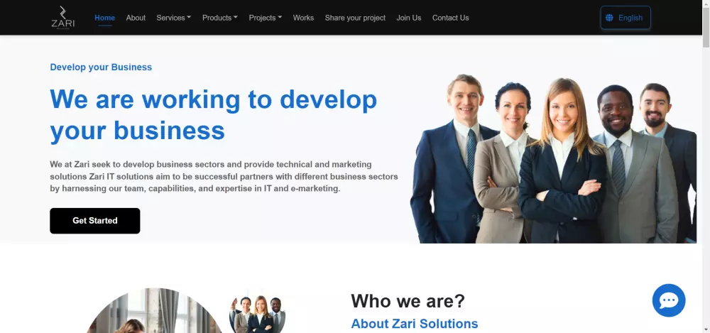 برمجة وتطوير صفحة هبوط Landing page