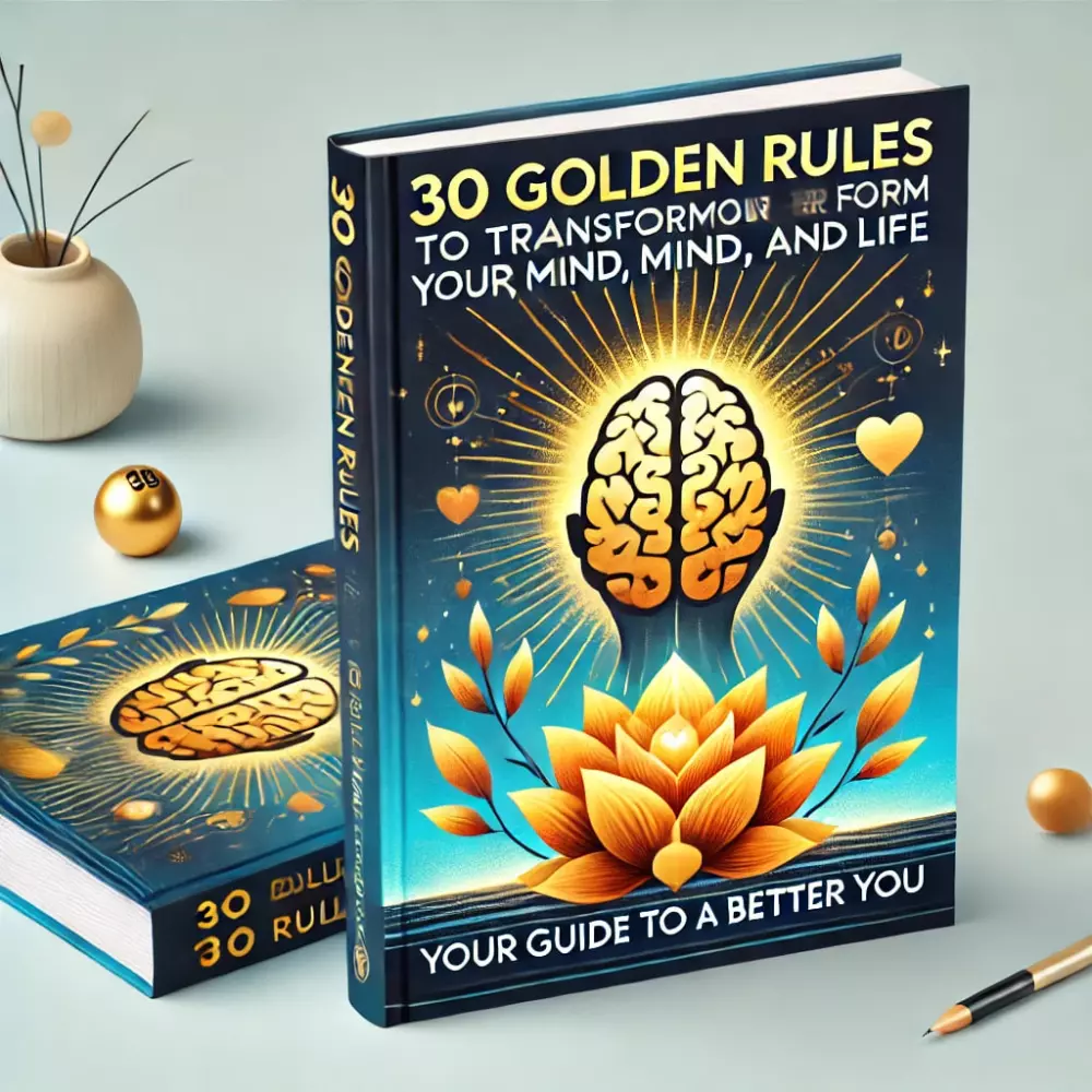 📘 30 وصية ذهبية لتحسين صحتك النفسية والجسدية وحياتك (كتاب إلكتروني) 30 Golden Tips to Improve Your Mental and Physical Health and Your Life (eBook)