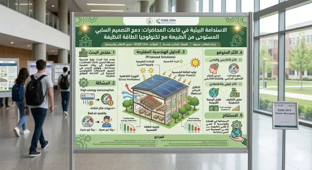 تصميم بانر اعلاني مشروع تخرج طلاب جامعات احترافي