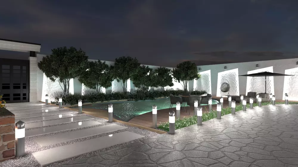 واجهة معمارية بتصميم حديث