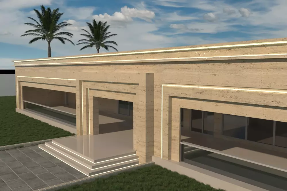 تصميم واجهات خارجية مودرن وبأسعار منافسة