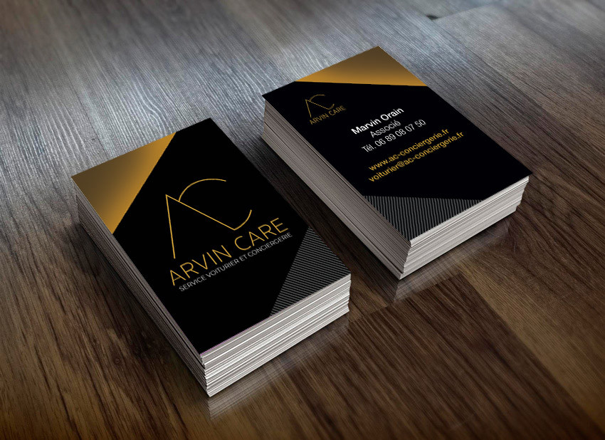 تصميم بطاقات اعمال  راقية و احترافية